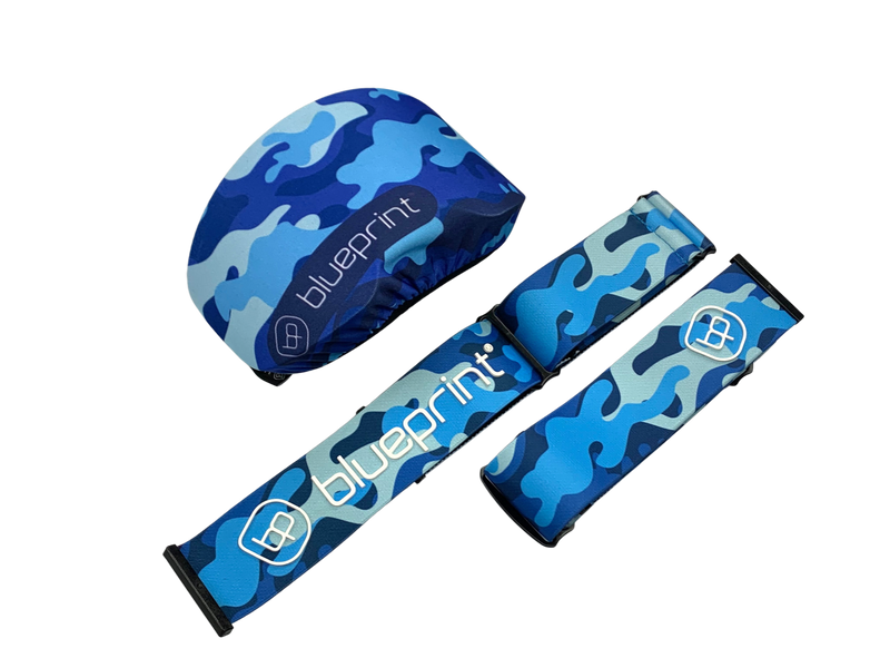 BSG3.1 Strap + Sock kit // Camo BLUE